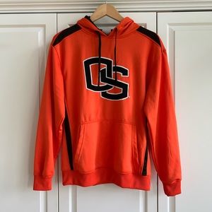 Oregon state beavers OSU orange sweatshirt hood NW